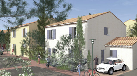 Programme immobilier neuf LE DOMAINE DES OLIVIERS - Le Revest-les-Eaux : 31 maisons T3–T6 avec jardins privatifs et luminosité naturelle proche du centre toulonnais (83200) - Référence : 11965