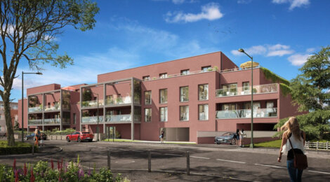 Programme immobilier neuf NYMPHE - Le Rheu : appartements neufs du 2 au 4 pièces en cœur de centre bourg (35650) - Référence : 15272