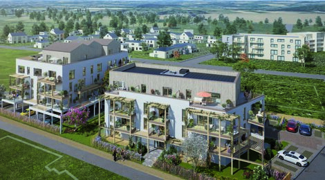Programme immobilier neuf Jardins Midori - Le Rheu quartier résidentiel aux portes de Rennes (35650) - Référence : 17731