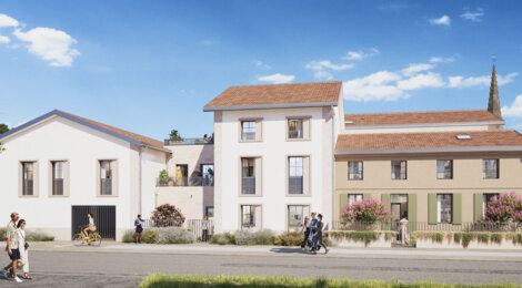 Programme immobilier neuf HERITAGE - Le Taillan-Médoc : 14 appartements neufs T2–T4 à 5 min du centre-ville (33320) - Référence : 15053
