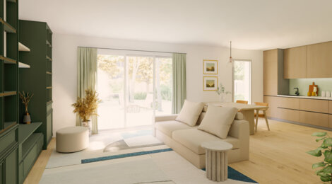 Programme immobilier neuf Les lisières du Médoc - Le Taillan-Médoc maisons dans un espace boisé classé (33320) - Référence : 13369