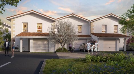 Programme immobilier neuf Les Jardins de Braude - Le Taillan-Médoc proche de Bordeaux (33320) - Référence : 17299