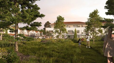 Programme immobilier neuf Les Jardins de Braude - Le Taillan-Médoc proche de Bordeaux (33320) - Référence : 17299