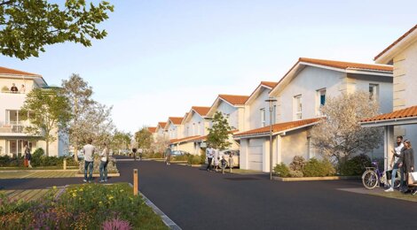 Programme immobilier neuf Les Jardins de Braude - Le Taillan-Médoc proche de Bordeaux (33320) - Référence : 17299