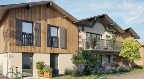 Programme immobilier neuf Bel Eyre - Le Teich : maisons et appartements neufs du studio au 4 pièces proche de la gare (33470) - Référence : 8057