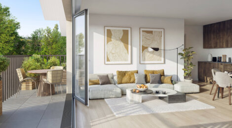 Programme immobilier neuf Bel Eyre - Le Teich : maisons et appartements neufs du studio au 4 pièces proche de la gare (33470) - Référence : 8057