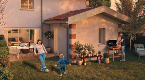 Programme immobilier neuf VILLAS PLUME - Le Teich résidence proche de la plage du Teich (33470) - Référence : 14993
