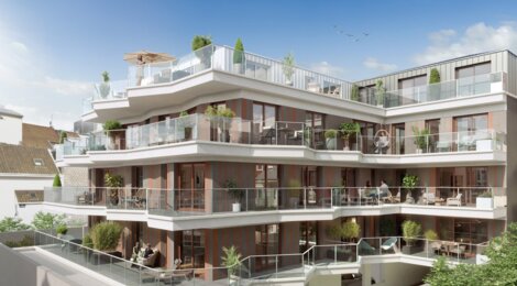Programme immobilier neuf ALCÔVE - Le Touquet : appartements neufs du 2 au 4 pièces proche marché couvert (62520) - Référence : 16934