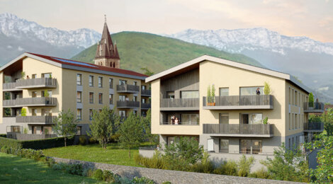 Programme immobilier neuf Domaine Priola - Le Touvet au centre  de la vallée du Grésivaudan (38660) - Référence : 15381