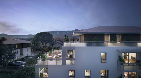 Programme immobilier neuf Le Jardin du Castella - Le Versoud à quelques kilomètres de Grenoble (38420) - Référence : 15380