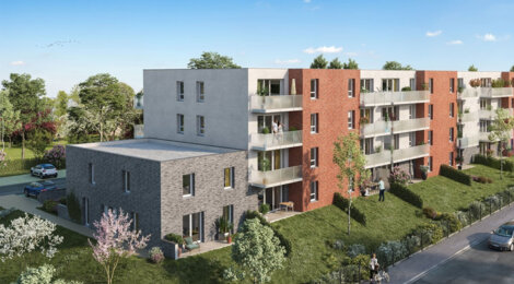 Programme immobilier neuf LES HAUTS DE MONTGRE - Lens : Appartements T2–T3 avec terrasses, parking inclus et proximité écoquartier Montgré (62300) - Référence : 17516