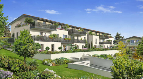 Programme immobilier neuf Les Terrasses de l’Ouest - Lentilly : Appartements T2–T4 avec terrasses, jardin et proximité ruisseau des Flaches (69210) - Référence : 14624