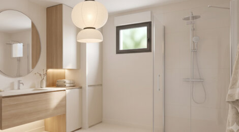 Programme immobilier neuf Les Terrasses de l’Ouest - Lentilly : Appartements T2–T4 avec terrasses, jardin et proximité ruisseau des Flaches (69210) - Référence : 14624