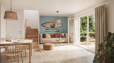 Programme immobilier neuf RESIDENCE DES GENETS - Léon résidence proche de l’étang (40550) - Référence : 12024