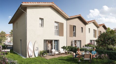 Programme immobilier neuf RESIDENCE DES GENETS - Léon résidence proche de l’étang (40550) - Référence : 12024