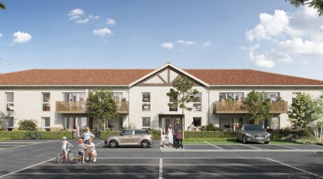 Programme immobilier neuf RESIDENCE DES GENETS - Léon résidence proche de l’étang (40550) - Référence : 12024