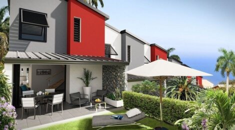 Programme immobilier neuf L'IMPERIAL - Les Avirons : Appartements et maisons du studio au T4 avec terrasses et jardins dans un quartier résidentiel (97425) - Référence : 12417
