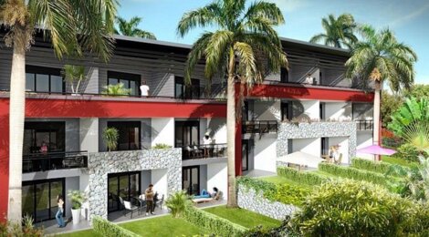 Programme immobilier neuf L'IMPERIAL - Les Avirons : Appartements et maisons du studio au T4 avec terrasses et jardins dans un quartier résidentiel (97425) - Référence : 12417