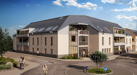 Programme immobilier neuf Maison Flore - Les Garennes-sur-Loire : logements neufs en cœur de ville, proche des bords de Loire (49610) - Référence : 15691