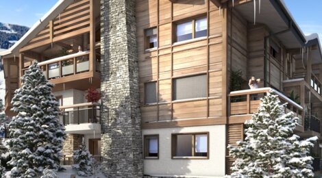 Programme immobilier neuf EDELWEISS -  Les Gets : appartements neufs au pied des pistes pour un investissement locatif rentable (74260) - Référence : 7336