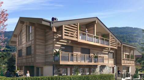 Programme immobilier neuf EDELWEISS -  Les Gets : appartements neufs au pied des pistes pour un investissement locatif rentable (74260) - Référence : 7336