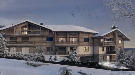 Programme immobilier neuf EDELWEISS -  Les Gets : appartements neufs au pied des pistes pour un investissement locatif rentable (74260) - Référence : 7336