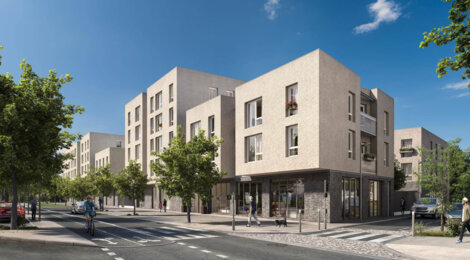 Programme immobilier neuf L'EMPREINTE - Les Mureaux : Appartements studio–T4 avec terrasses, jardins et luminosité proche du centre-ville (78130) - Référence : 6021