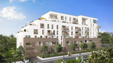 Programme immobilier neuf La Promenade d'Aristide - Les Pavillons-sous-Bois : Appartements T2–T4 avec balcons, terrasses et parking sécurisé proche du tramway T4 (93320) - Référence : 11435