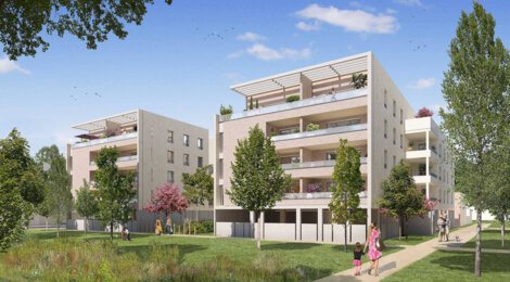 Programme immobilier neuf Villas Cé - Les Ponts-de-Cé : Appartements T2–T4 et maisons T4–T6 avec jardins, terrasses et écoquartier dans la Monnaie (49130) - Référence : 14329