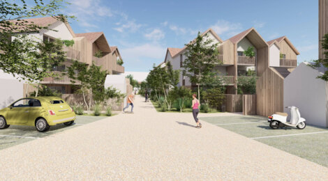 Programme immobilier neuf Ephemer - Les Sables d’Olonne : Appartements T2–T4 avec terrasses, jardins privatifs et proximité plage et commerces (85100) - Référence : 14647
