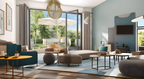 Programme immobilier neuf Ephemer - Les Sables d’Olonne : Appartements T2–T4 avec terrasses, jardins privatifs et proximité plage et commerces (85100) - Référence : 14647