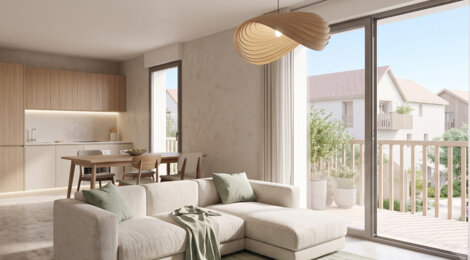 Programme immobilier neuf Ephemer - Les Sables d’Olonne : Appartements T2–T4 avec terrasses, jardins privatifs et proximité plage et commerces (85100) - Référence : 14647