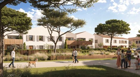 Programme immobilier neuf Terre Neuve - Les Sables D'Olonne quartier de la Chaume proche du port (85100) - Référence : 16455