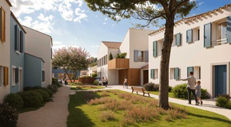 Programme immobilier neuf Terre Neuve - Les Sables D'Olonne quartier de la Chaume proche du port (85100) - Référence : 16455
