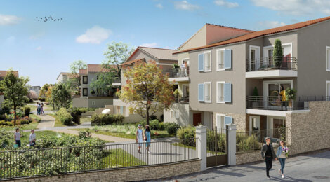 Programme immobilier neuf Le Jardin de Sainte-Croix - Les Sables-d’Olonne appartements avec terrasse près de la Grande Plage (85100) - Référence : 17528