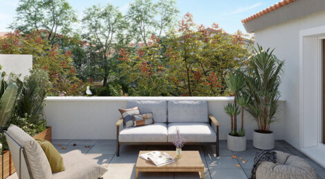 Programme immobilier neuf Le Jardin de Sainte-Croix - Les Sables-d’Olonne appartements avec terrasse près de la Grande Plage (85100) - Référence : 17528