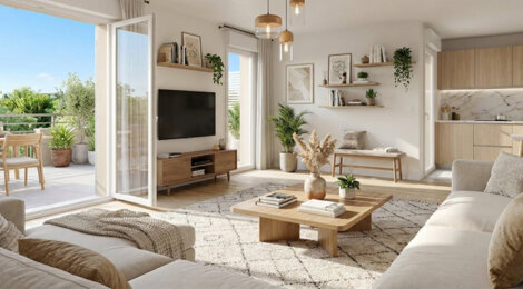 Programme immobilier neuf Le Jardin de Sainte-Croix - Les Sables-d’Olonne appartements avec terrasse près de la Grande Plage (85100) - Référence : 17528