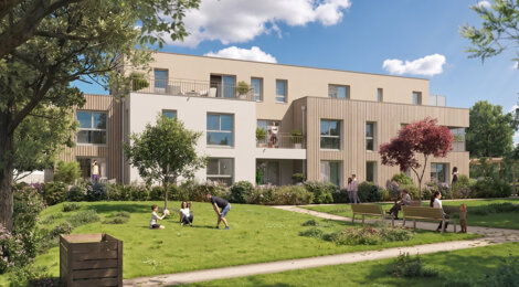 Programme immobilier neuf GFI - FLOW - Les Sorinières, douceur de vivre proche de Nantes (44840) - Référence : 17934