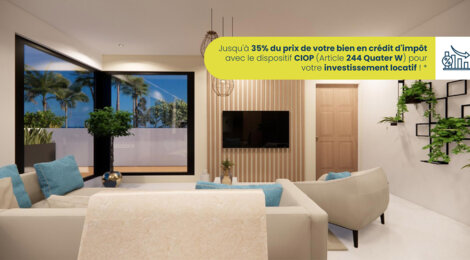 Programme immobilier neuf LE SUNSET - Les Trois-Bassins : 19 appartements neufs avec vue sur l’océan indien (97426) - Référence : 11625