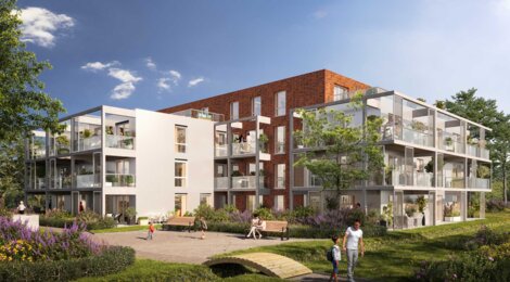 Programme immobilier neuf Mimétik - Lesquin quartier résidentiel à deux pas de la gare (59810) - Référence : 12002