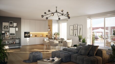 Programme immobilier neuf Mimétik - Lesquin quartier résidentiel à deux pas de la gare (59810) - Référence : 12002
