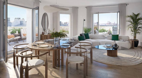 Programme immobilier neuf SIGNATURE LEVALLOIS - Levallois-Perret à deux pas du métro ligne 3 (92300) - Référence : 16589