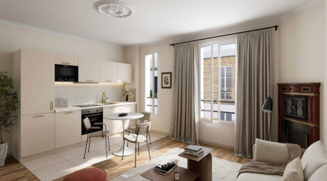 Programme immobilier neuf MARJOLIN - Levallois-Perret réhabilitation proche des quais de Seine (92300) - Référence : 16592