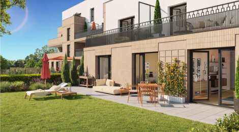 Programme immobilier neuf Naturéva - Lieusaint : Appartements T2–T5 avec toits-terrasses et espaces verts au cœur de l’écoquartier (77127) - Référence : 14183
