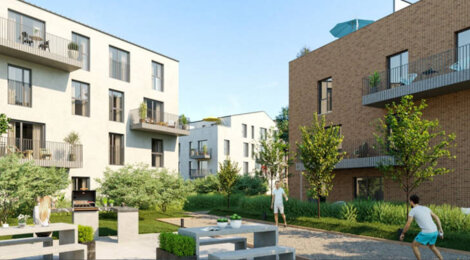 Programme immobilier neuf Qadence - Lieusaint : Appartements T2–T5 avec toits-terrasses et jardin collectif au cœur de l’écoquartier (77127) - Référence : 14182