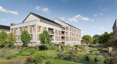 Programme immobilier neuf AQUA VERDE - Lieusaint écoquartier proche RER D à vélo (77127) - Référence : 17058