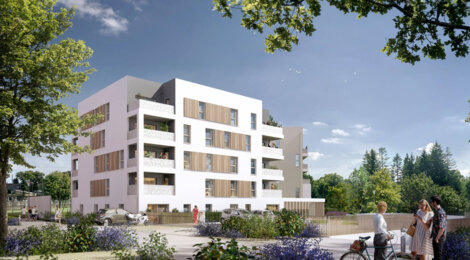 Programme immobilier neuf NATURE - Liffré : appartements neufs du 2 au 4 pièces en centre-ville historique (35340) - Référence : 14901