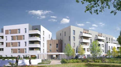 Programme immobilier neuf NATURE - Liffré : appartements neufs du 2 au 4 pièces en centre-ville historique (35340) - Référence : 14901