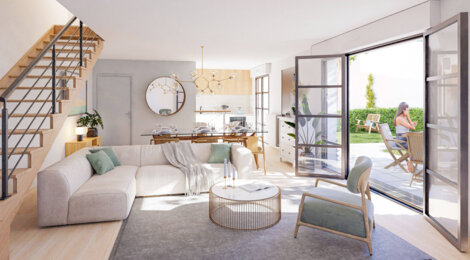 Programme immobilier neuf COSY PARIS - Lilas à 20 min de Paris par le métro 11 (93260) - Référence : 8968