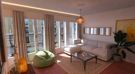 Programme immobilier neuf LE 17 - Lille : 12 appartements neufs du studio au 3 pièces en réhabilitation cœur de ville (59000) - Référence : 11451
